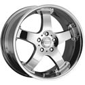 American Racing 6997963 - American Racing Chrome Rebel Wheels