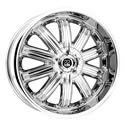 TIS Wheels TIS1022992 - Twenty Inches Strong TIS 10 Chrome Wheels