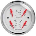 Auto Meter 1312 - Auto Meter Arctic White Analog Gauge Kits