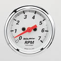 Click here for more information about Auto Meter Arctic White Tachometers