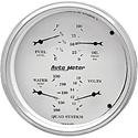 Auto Meter 1610 - Auto Meter Old Tyme White Series Analog Gauge Kits