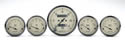 Auto Meter Antique Beige Analog Gauge Kits
