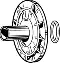 ATP 135-JX114 - ATP Front Bearing Retainers