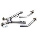 BBK Performance 1661 - BBK Extractor Series X-Chamber Mid-Pipes