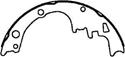 Bendix Brakes R245 - Bendix Brakes Relined Brake Shoes