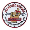 Busted Knuckle Garage 25 in. Steel Enameled Signs