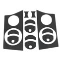 B&I Trim Products R2186CF - B&I Trim Products Dash Accessories