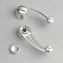 Billet Specialties 46520 - Billet Specialties Billet Window Cranks