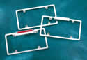 Billet Specialties 55120 - Billet Specialties License Plate Frames