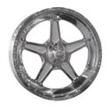 Billet Specialties CSF03535ST17 - Billet Specialties Comp 5 Series Polished Wheels