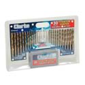 Clarke Power Products DB7050A - Clarke 30-Piece Titanium Drill Bit Sets