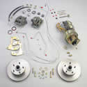 Classic Performance 1955-64 Chevy Fullsize Car Complete Stock Spindle Disc Brake Kits