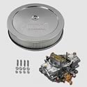 Summit Racing 03-0007 - Summit Racing® Carburetor and Air Cleaner Pro Packs
