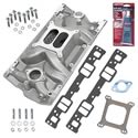 Click here for more information about Summit Racing® Intake Manifold, Carburetor, and Air Cleaner Pro Packs
