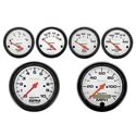 Summit Racing 07-0000 - Summit Racing® Auto Meter Phantom Analog Gauge Pro Packs