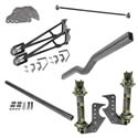 Summit Racing 15-0007 - Summit Racing® Rear Frame Rail and Suspension Pro Packs