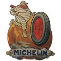 Coker Tire BIB04 - Coker Michelin Vintage Bibendum Metal Signs