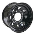 Cragar 3977880 - Cragar Soft 8 Black Wheels