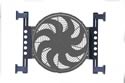 Derale Cooling Products 16700 - Derale Performance Billet Mounting Brackets