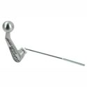 Genuine Hotrod Hardware® Machined Aluminum 4-Speed Shift Knob Toilet Flush Handles