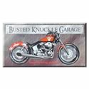 Busted Knuckle Garage Metal Signs