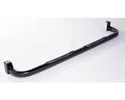 Dee Zee 371521 - Dee Zee Ultra Black 3 in. Round Steel Side Step Nerf Bars