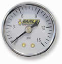 Earl's Performance Analog Fuel Pressure Gauges