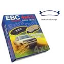 EBC Brakes DP71650 - EBC Greenstuff 7000 Series SUV Supreme Heavy-Duty Range Organic Brake Pads