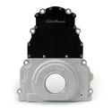 Edelbrock 4254 - Edelbrock Aluminum Timing Covers