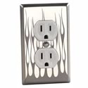 Genuine Hotrod Hardware SPOP - Genuine Hotrod Hardware® Flamed Switch Plates