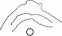 Fel-Pro QTCS459821 - Fel-Pro Timing Cover Gaskets