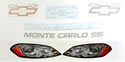 Five Star Fabricating 667-410-ID - Five Star Fabrication Nose Only Graphics Kits