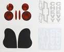 Five Star Fabricating 667-450-ID - Five Star Fabrication Tail Only Graphics Kits
