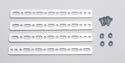 Flex-a-lite 32124 - Flex-a-lite Trimline Bracket Kits