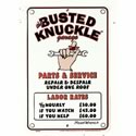 Busted Knuckle Garage SPSBK - Busted Knuckle Garage Tin Signs