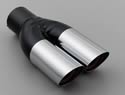 Hedman Hedders 17104 - Hedman Hot Tips Chrome Exhaust Tips