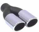 Hedman Hedders 17205 - Hedman Hot Tips Stainless Steel Exhaust Tips
