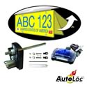 Zirgo PLATE - AutoLoc Retractable License Plate Kits