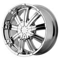 Helo 82822963230 - Helo Series HE828 Chrome Wheels