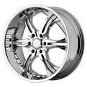Helo 83088561230 - Helo Series HE830 Chrome Wheels