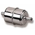 Holley 162-523 - Holley Chrome Inline Fuel Filters