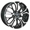 Hi Performance Designs 2015653740BK - Hi-Performance Designs Spinout Iridium Black Wheels