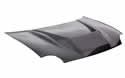 JSP Automotive CFH032 - JSP Carbon Fiber Hoods