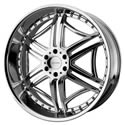 KMC 65729050210 - KMC Series KM657 Flaco Chrome Wheels