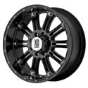 KMC XD 79568068300 - KMC XD795 Hoss Gloss Black Wheels