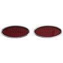 Lokar TL1911 - Lokar Billet Oval LED Taillights