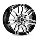 Mamba Wheels M-22985B-18 - Mamba Off-Road Alloys Type M2 Black Wheels