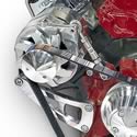 March Performance 20125 - March Performance Ultra Series Billet Aluminum Alternator Brackets