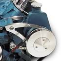March Performance 40100 - March Performance Front Mounted Power Steering Brackets