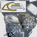 Moroso 63840 - Moroso Alternator Brackets
